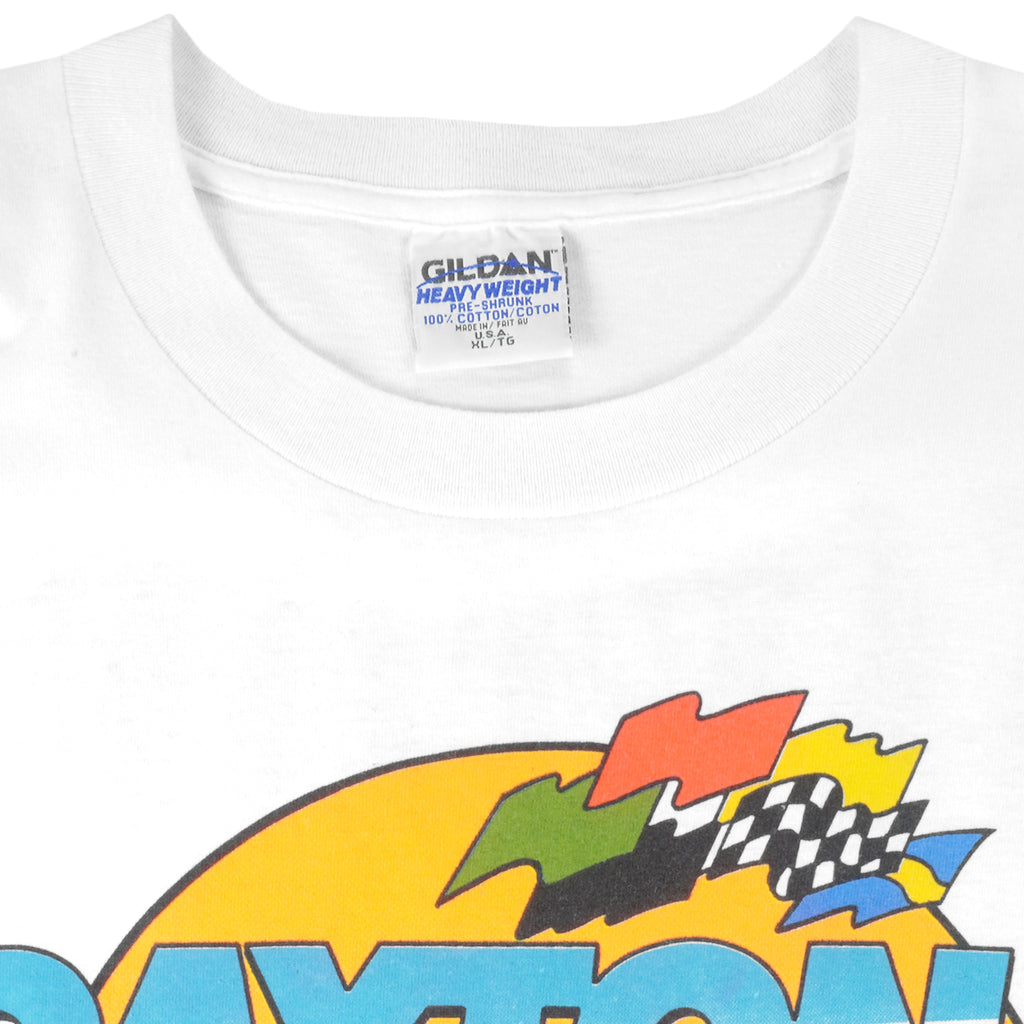 NASCAR (Gildan) - Daytona International Speedway T-Shirt 1996 X-Large Vintage Retro
