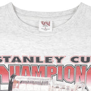 NHL (Try) - Detroit Red Wings Stanley Cup Champions T-Shirt 1997 Large Vintage Retro Hockey