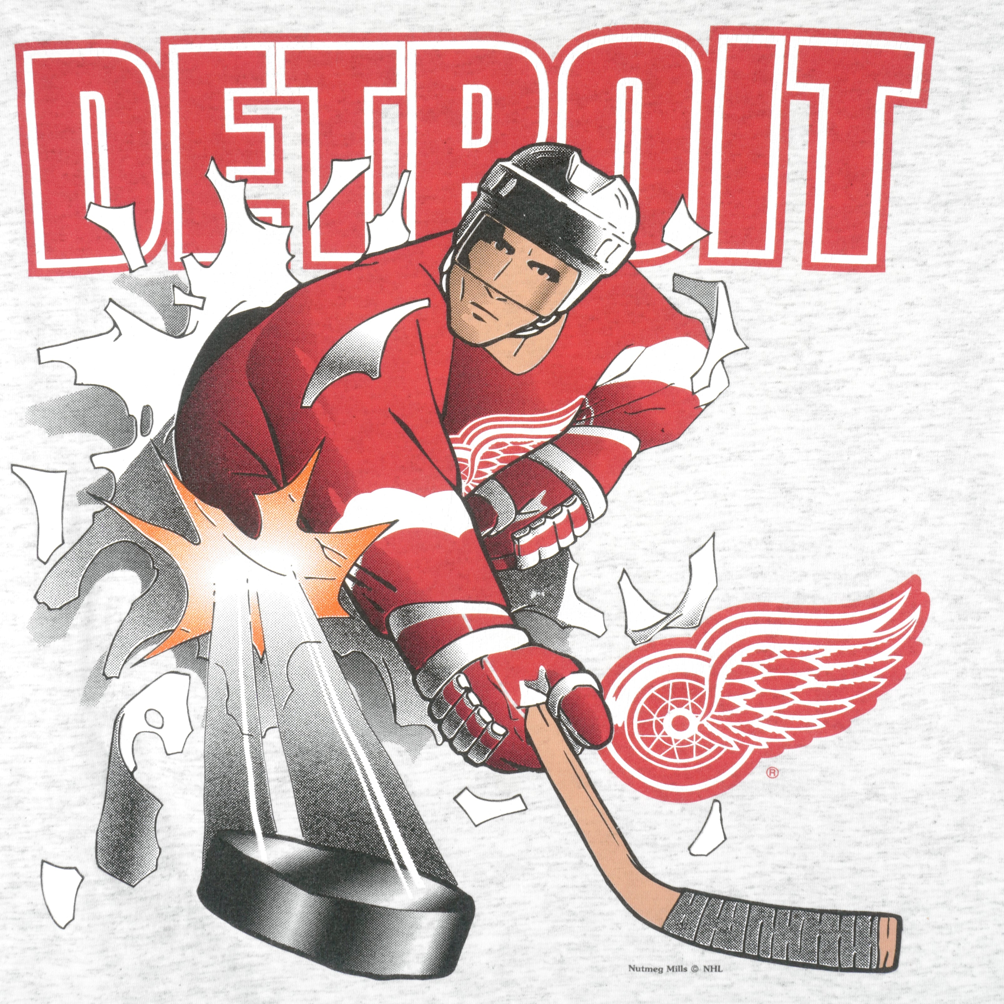 Vintage NHL Champion Detroit Red Wings Crewneck Sweatshirt
