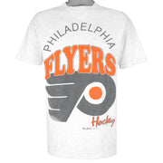 NHL (The Game) - Philadelphia Flyers T-Shirt 1993 Large Vintage Retro Hockey