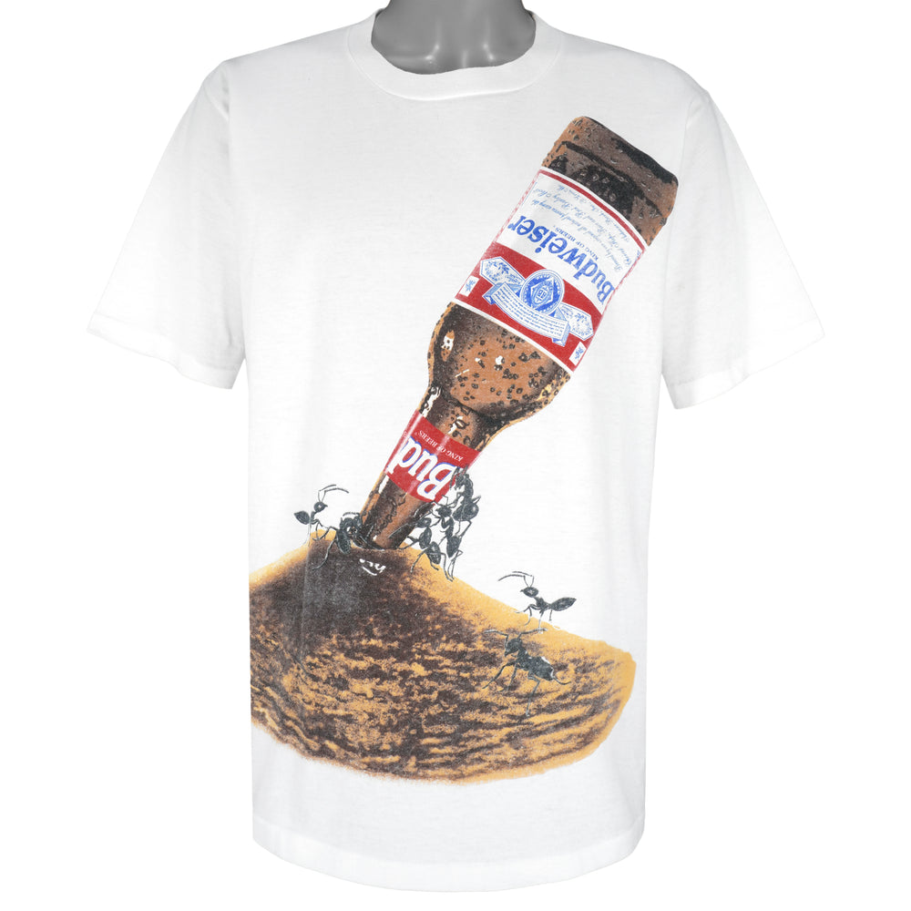Vintage (Changes) - Budweiser This Bud For You Single Stitch T-Shirt 1995 X-Large Vintage Retro