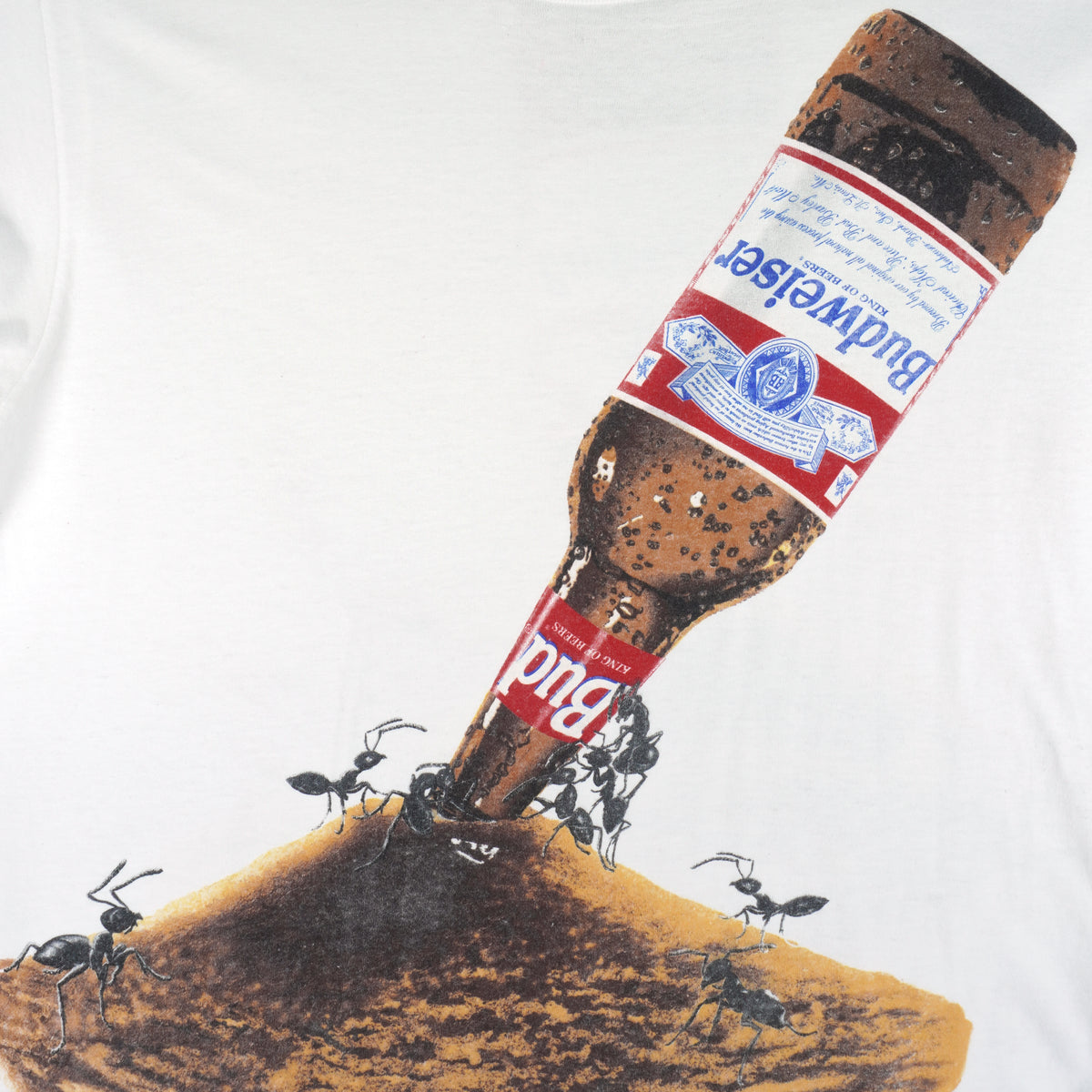 Vintage (Changes) - Budweiser This Bud For You Single Stitch T-Shirt 1995 X-Large Vintage Retro