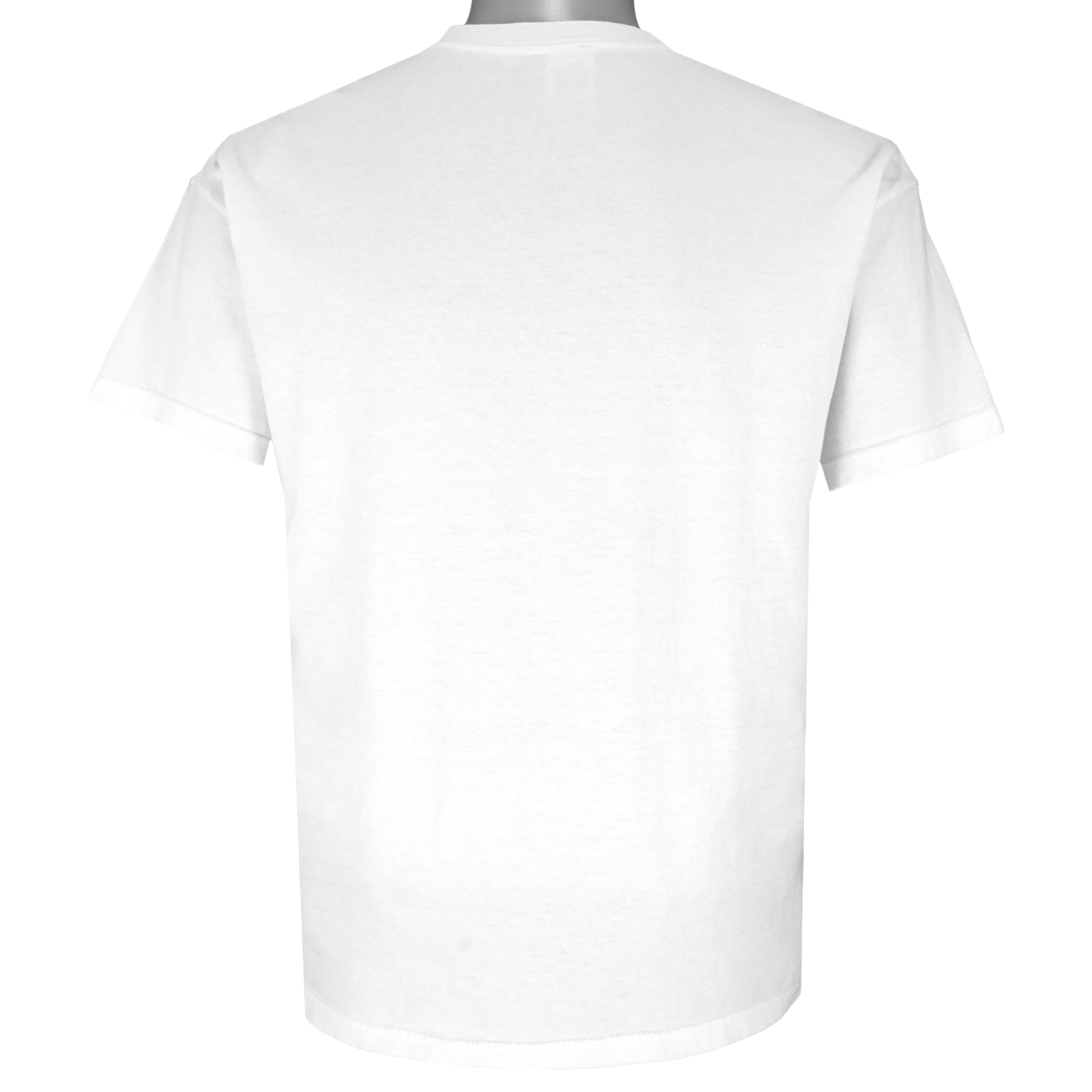 Vintage (Screen Star) - White Fanta Classic T-Shirt 1990s Large Vintage Retro