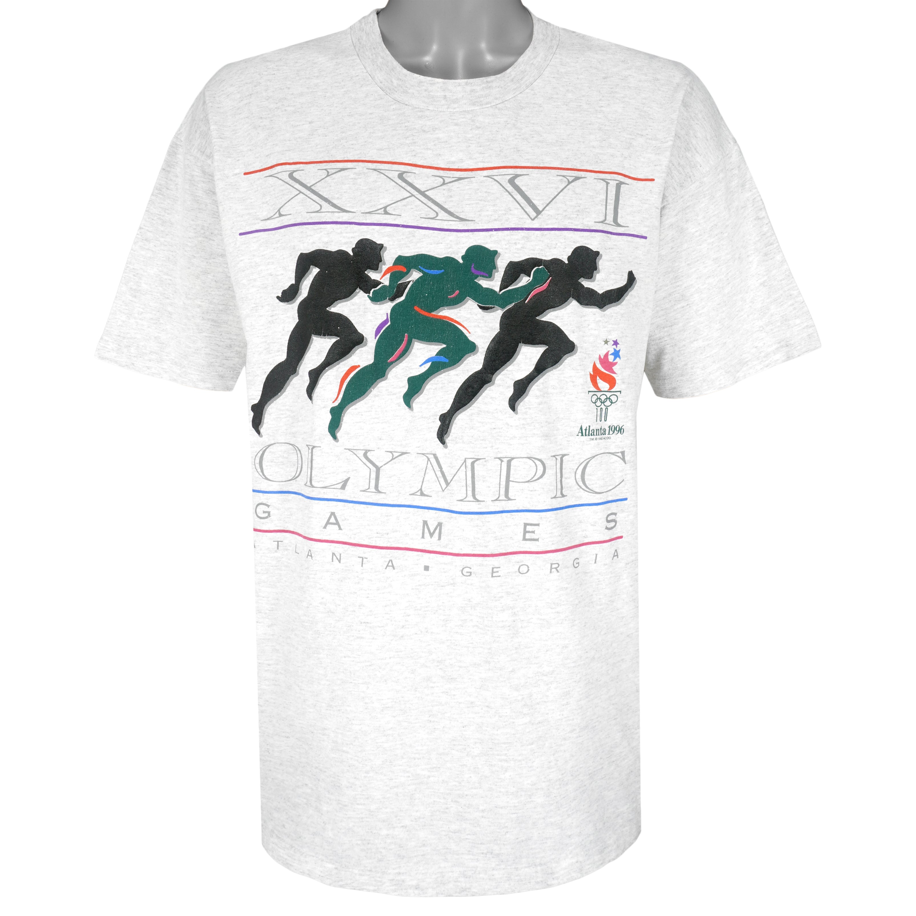 Vintage (Hanes) - Atlanta Olympic Single Stitch T-Shirt 1992 X-Large Vintage Retro