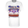 Starter - Buffalo Bills Super Bowl 26th Champions T-Shirt 1990 Large Vintage Retro