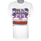 Starter - Buffalo Bills Super Bowl 26th Champions T-Shirt 1990 Large Vintage Retro