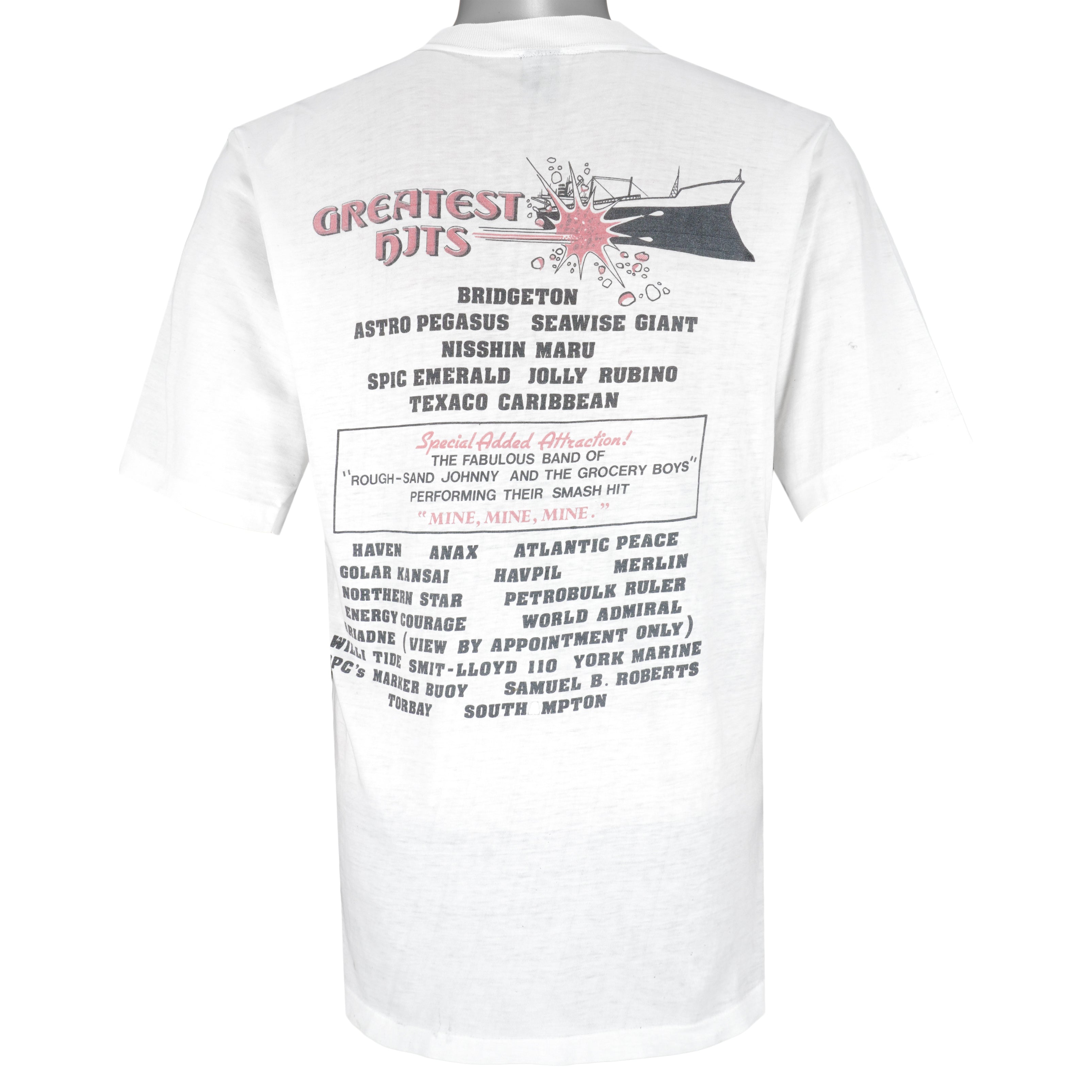Vintage (Anvil) - Dire Straits Gulf Tour T-Shirt 1988 X-Large Vintage Retro