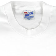 Vintage (Hanes) - San Francisco 49ers Niner Basketball Program Magazine Single Stitch T-Shirt 1990s X-Large Vintage Retro Basketball