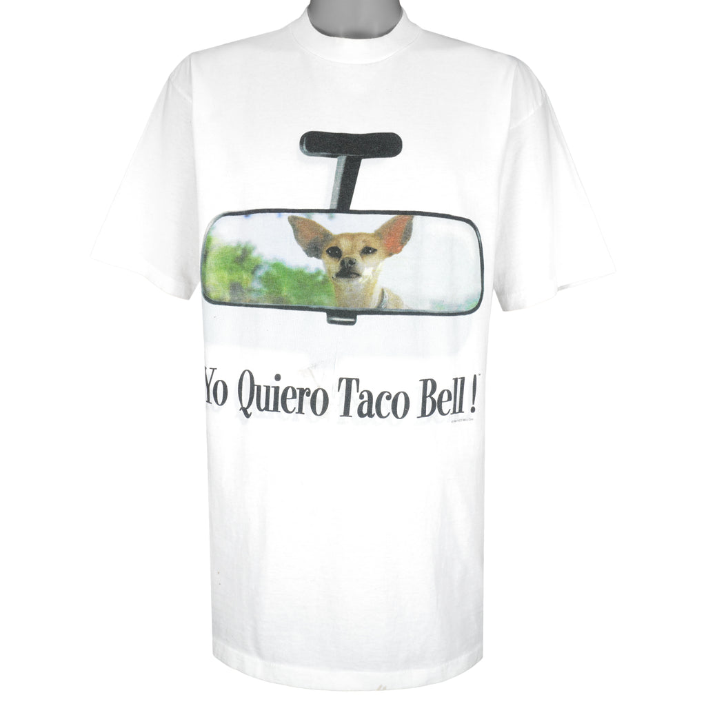 Vintage (Anvil) - Yo Quiero Taco Bell T-Shirt 1996 X-Large Vintage Retro