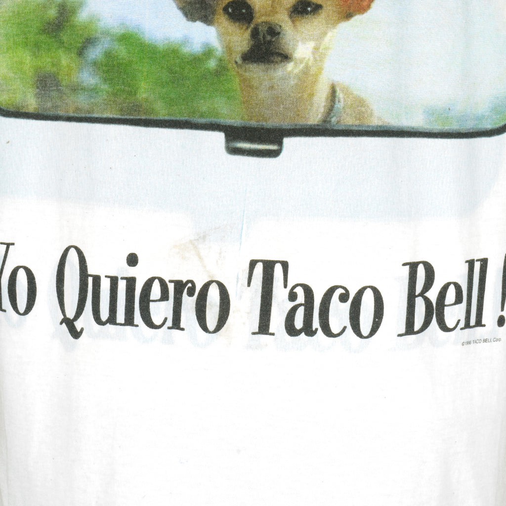 Vintage (Anvil) - Yo Quiero Taco Bell T-Shirt 1996 X-Large Vintage Retro