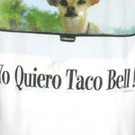 Vintage (Anvil) - Yo Quiero Taco Bell T-Shirt 1996 X-Large Vintage Retro