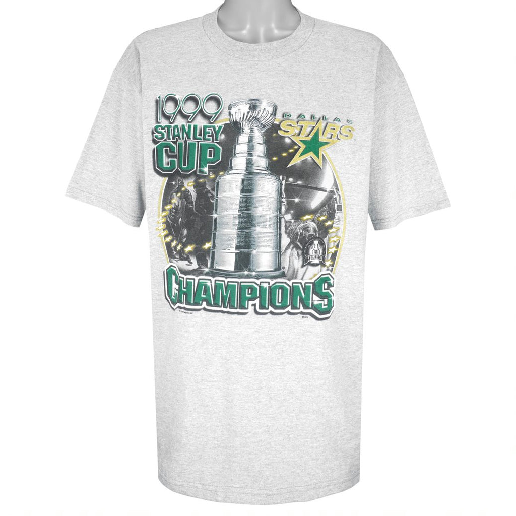 NHL (Lee) - Dallas Stars Stanley Cup Champions T-Shirt 1999 X-Large Vintage Retro Hockey
