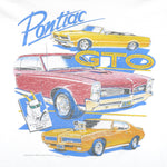 Vintage (Screen Stars) - Pontiac GTO T-Shirt 1987 X-Large Vintage Retro Classic Cars