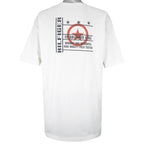 Tommy Hilfiger - White Established 1985 T-Shirt 1990s XX-Large Vintage Retro