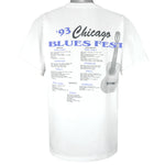 Vintage - The 10th Annual Chicago Blue Fest Single Stitch T-Shirt 1993 X-Large Vintage Retro