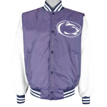NCAA (Chalk Line) - Penn State Satin Jacket 1980s Medium Vintage Retro Football College