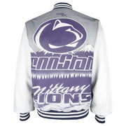 NCAA (Chalk Line) - Penn State Satin Jacket 1980s Medium Vintage Retro Football College