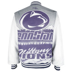 NCAA (Chalk Line) - Penn State Satin Jacket 1980s Medium Vintage Retro Football College