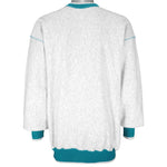 NFL (The Game) - Miami Dolphins Embroidered Crew Neck Sweatshirt 1990s X-Large Vintage Retro Football