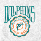 NFL (The Game) - Miami Dolphins Embroidered Crew Neck Sweatshirt 1990s X-Large Vintage Retro Football