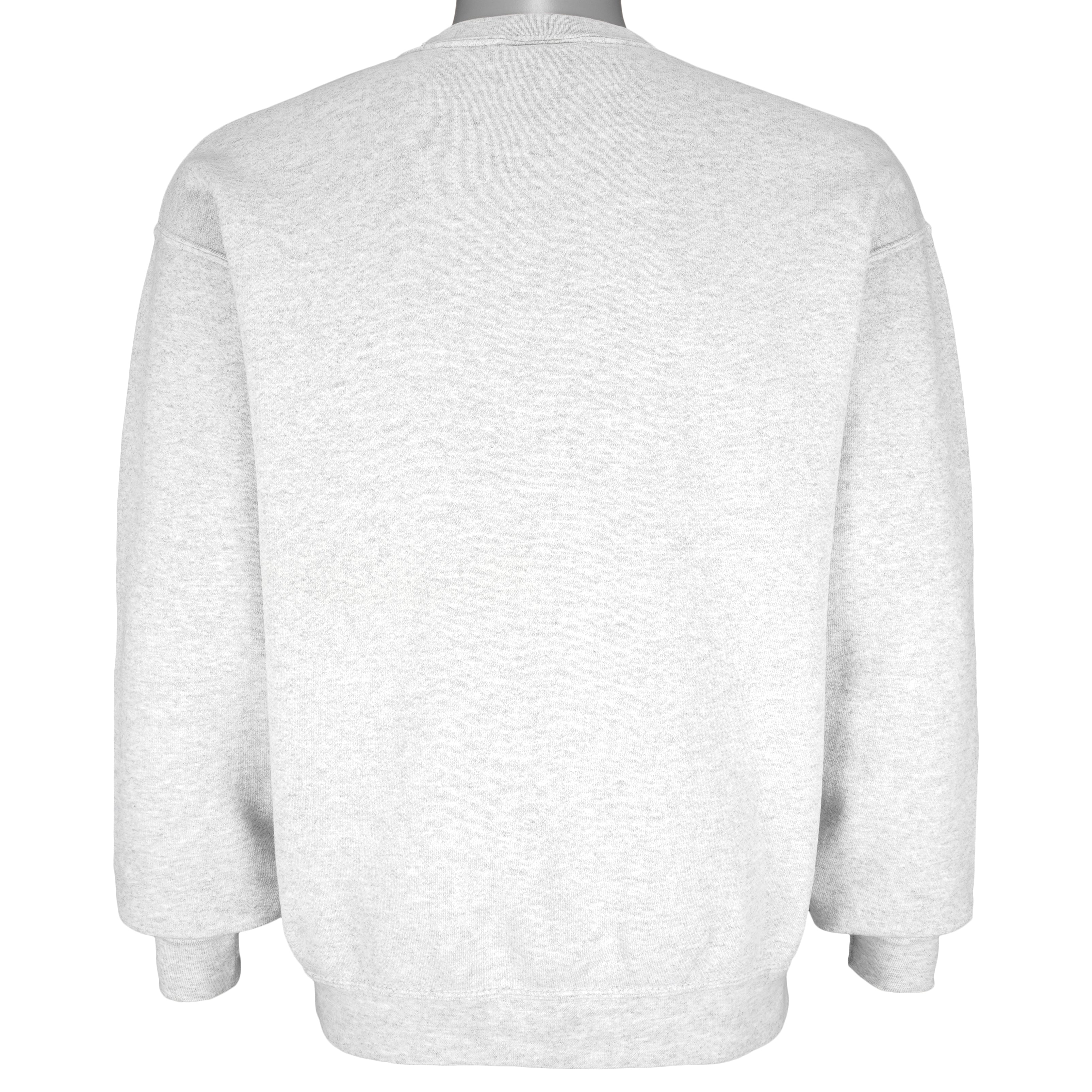 Vintage (Lee) - Microsoft Windows Embroidered Crew Neck Sweatshirt 1990s Medium Vintage Retro