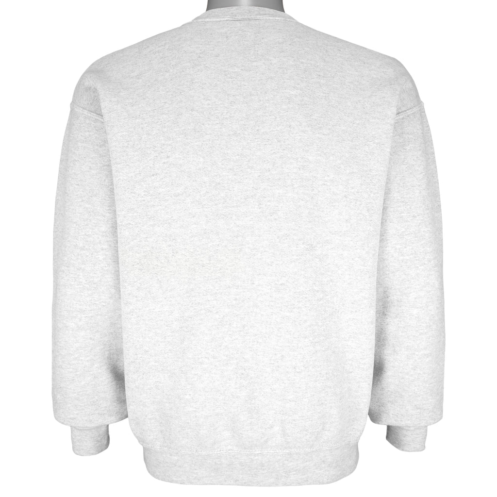 Vintage (Lee) - Microsoft Windows Embroidered Crew Neck Sweatshirt 1990s Medium Vintage Retro