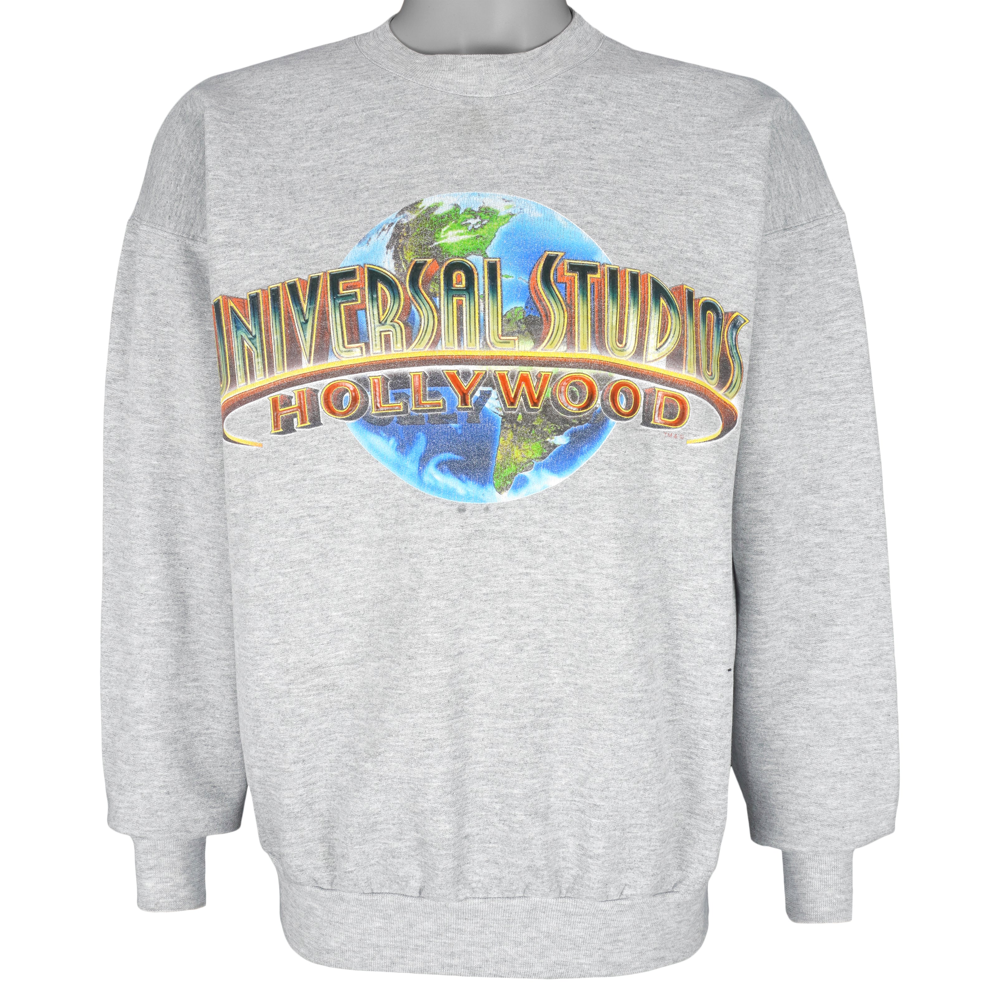 Vintage - Universal Studios Hollywood Crew Neck Sweatshirt 1990s Large Vintage Retro