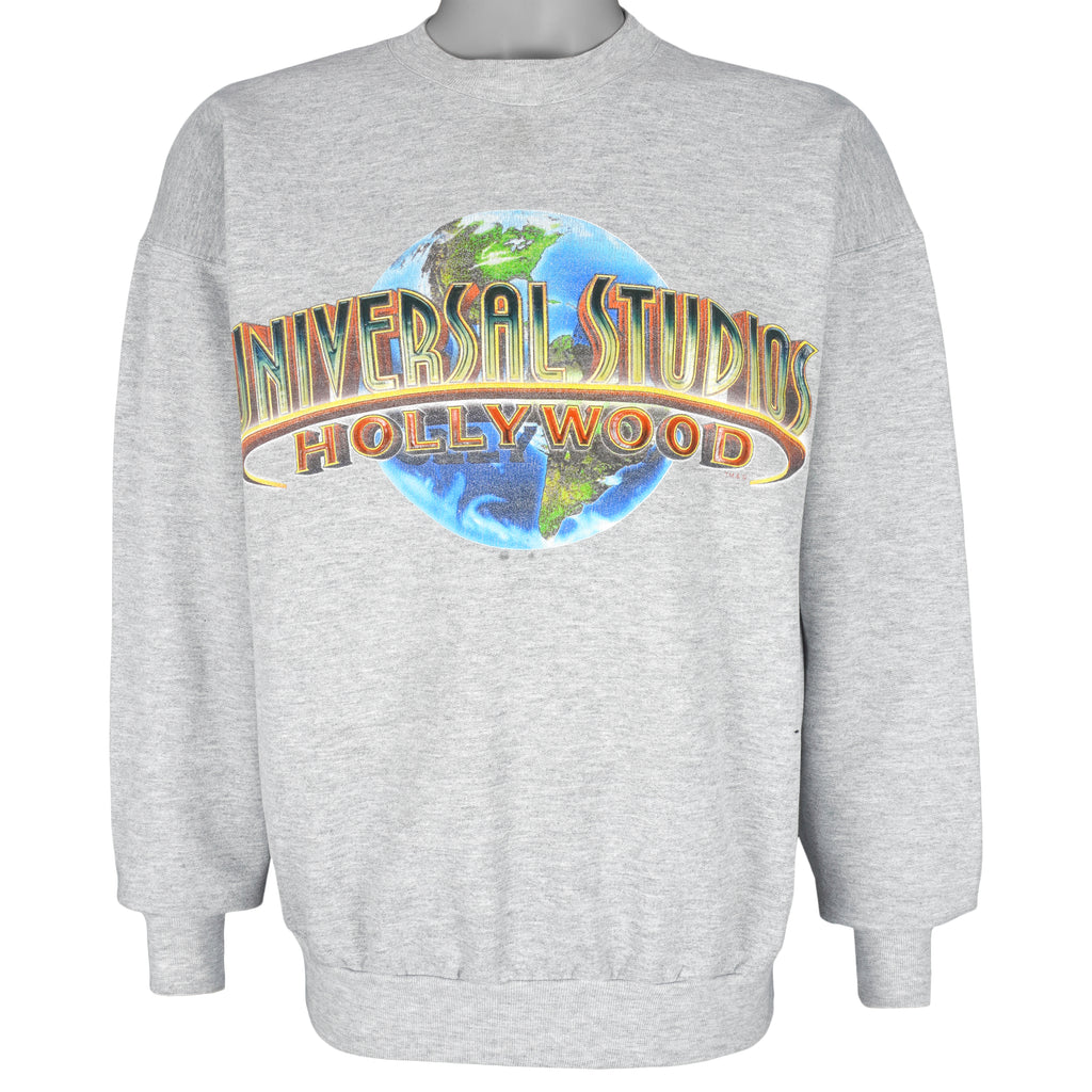Vintage - Universal Studios Hollywood Crew Neck Sweatshirt 1990s Large Vintage Retro
