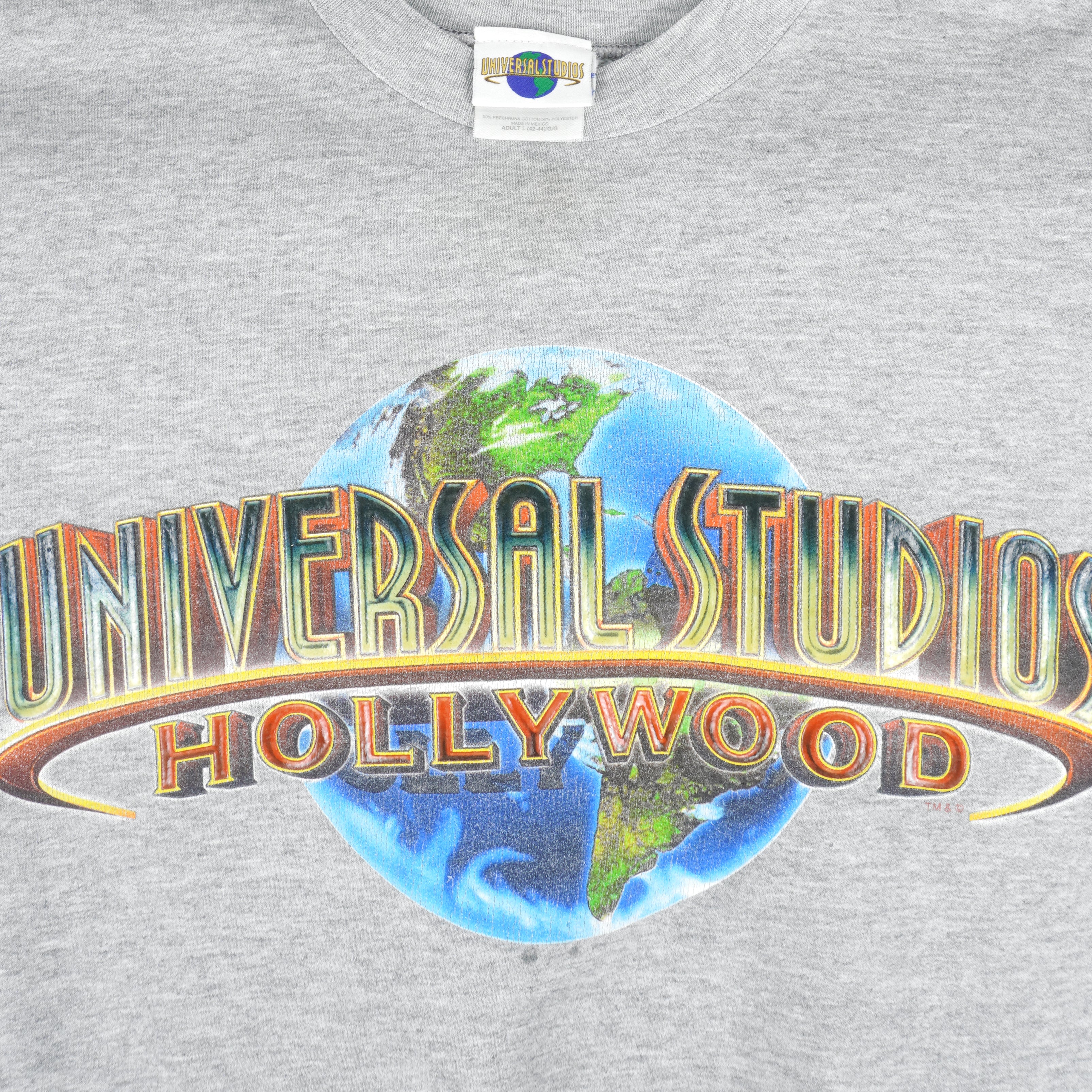 Vintage - Universal Studios Hollywood Crew Neck Sweatshirt 1990s Large Vintage Retro