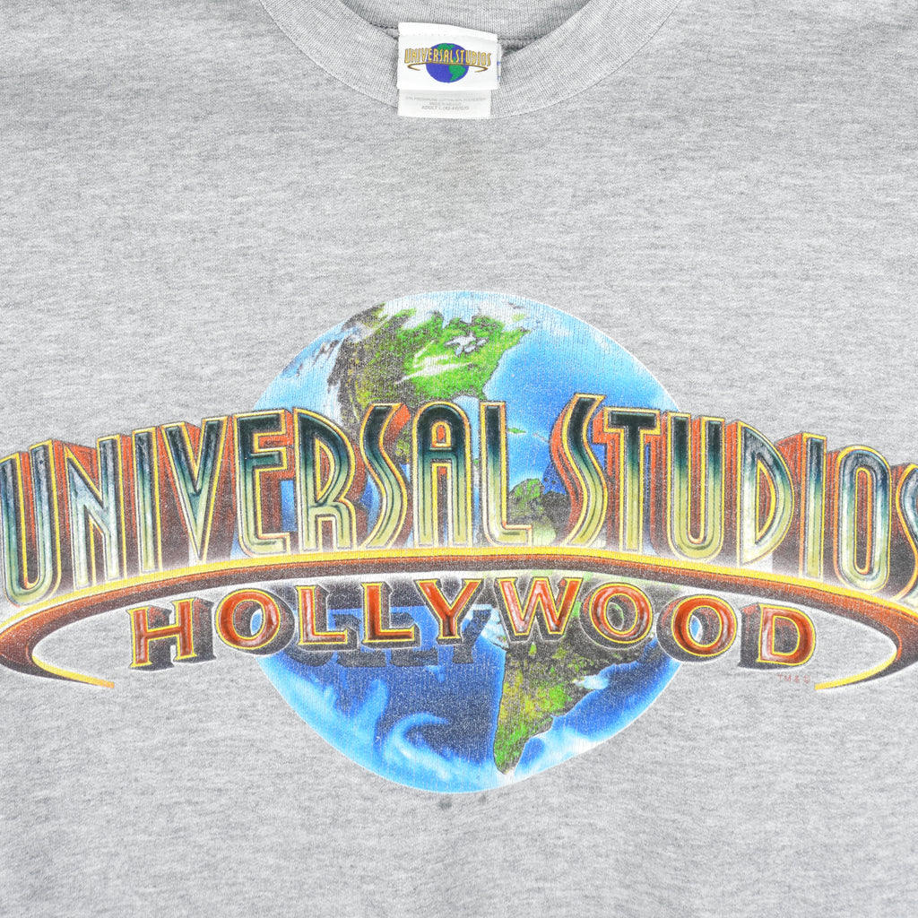Vintage - Universal Studios Hollywood Crew Neck Sweatshirt 1990s Large Vintage Retro