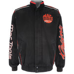 NASCAR - Mac Tools Zip-Up Racing Jacket 1990s Medium Vintage Retro