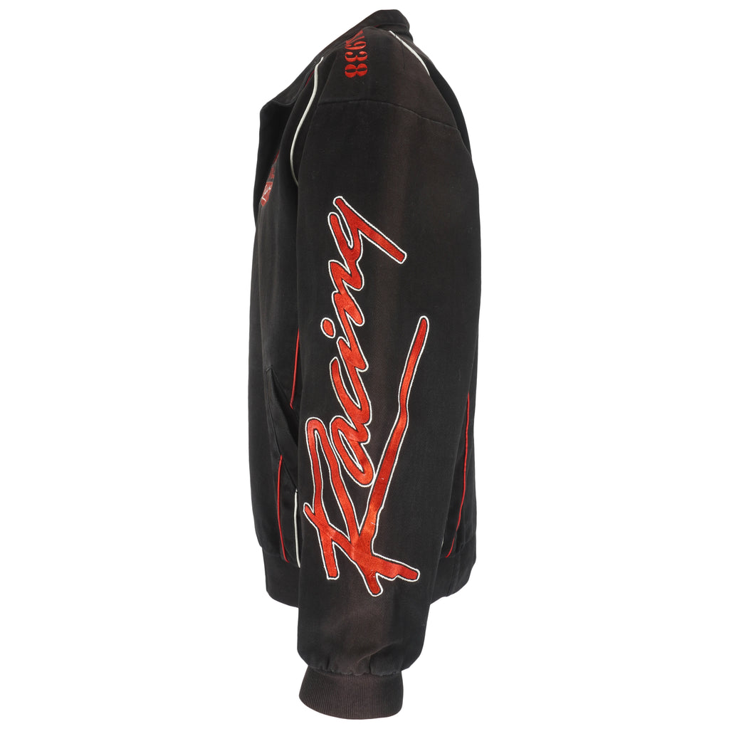 NASCAR - Mac Tools Zip-Up Racing Jacket 1990s Medium Vintage Retro