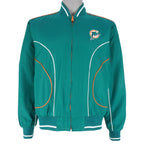 NFL - Miami Dolphins Zip-Up Reversible Jacket 1990s X-Large Vintage Retro Football