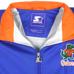 Starter - Florida Gators Zip -Up Embroidered Windbreaker 1990s Large Vintage Retro College