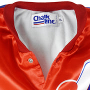 MLB (Chalk Line) - Montreal Expos Satin Jacket 1980s X-Large Vintage Retro Baseball