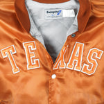 NCAA (Swingster) - Texas University Satin Jacket 1990s Large Vintage Retro Football College