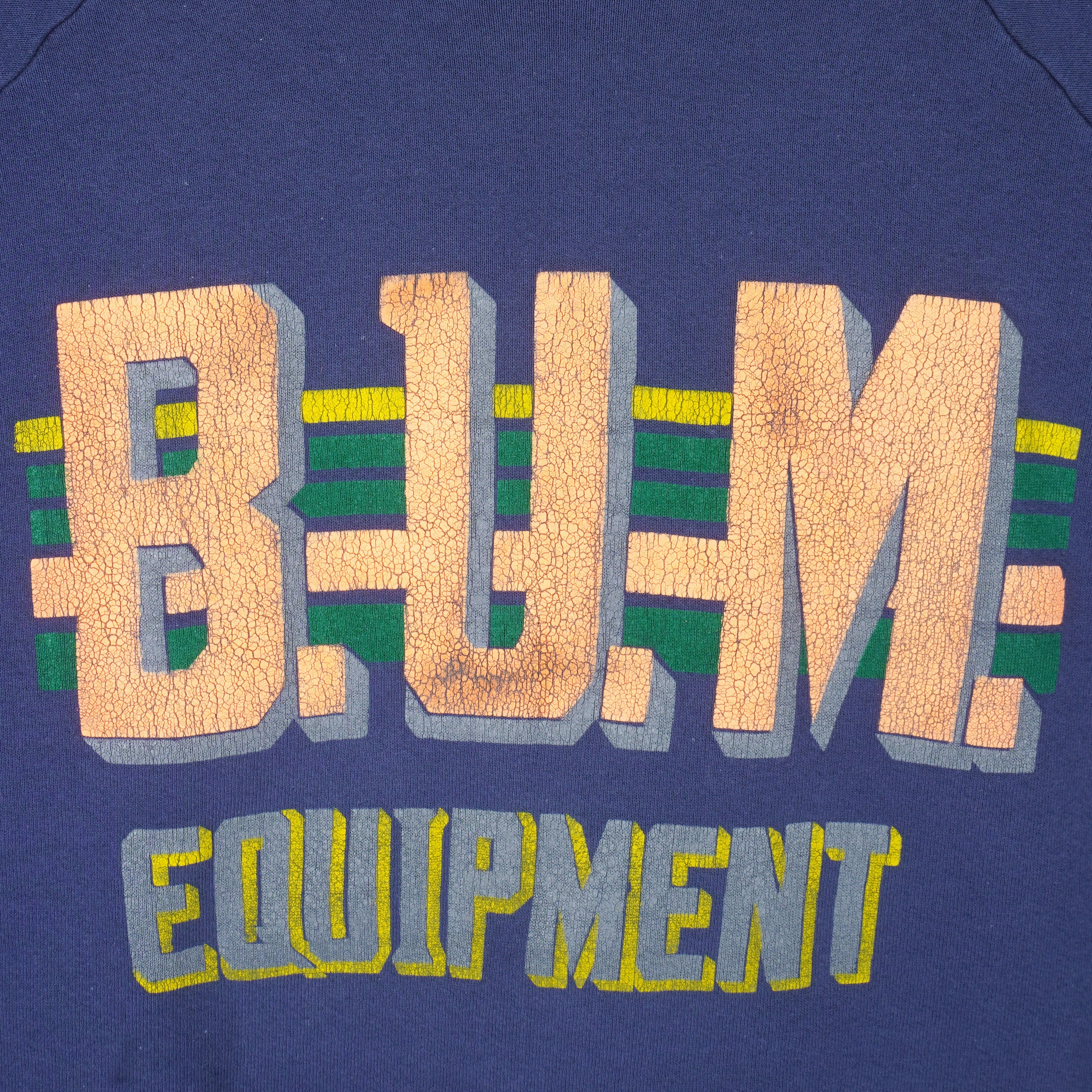 Vintage - B.U.M Equipment Crew Neck Sweatshirt 1990s X-Large