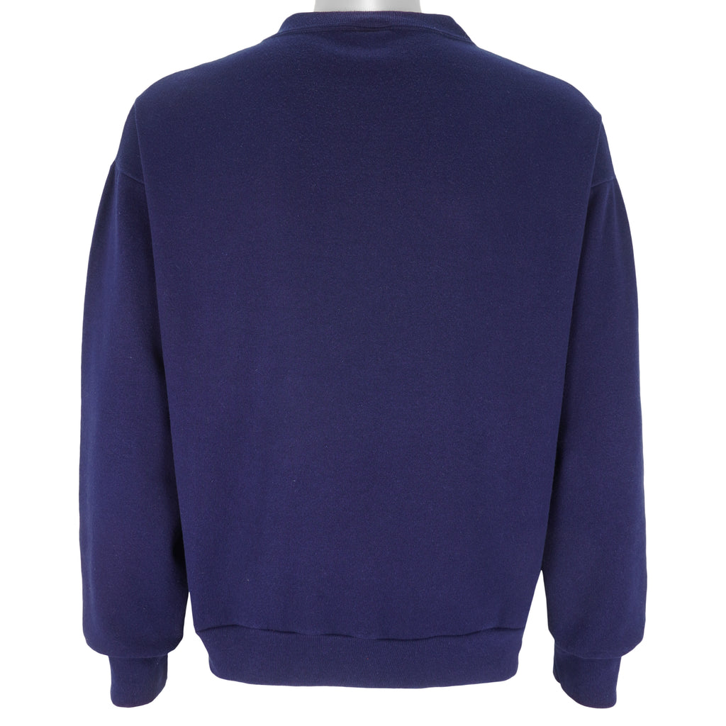 NFL (Logo 7) - New York Giants Crew Neck Sweatshirt 1990s X-Large Vintage Retro Football