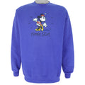 Disney - Minnie Skirt Crew Neck Sweatshirt 1990s Large Vintage Retro