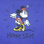 Disney - Minnie Skirt Crew Neck Sweatshirt 1990s Large Vintage Retro