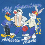 Looney Tunes - Bug Bunny Sylvester All American Crew Neck Sweatshirt 1994 Large Vintage Retro