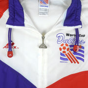 Vintage (Apex One) - World Cup USA 94 Dallas Windbreaker 1994 Large Vintage Retro