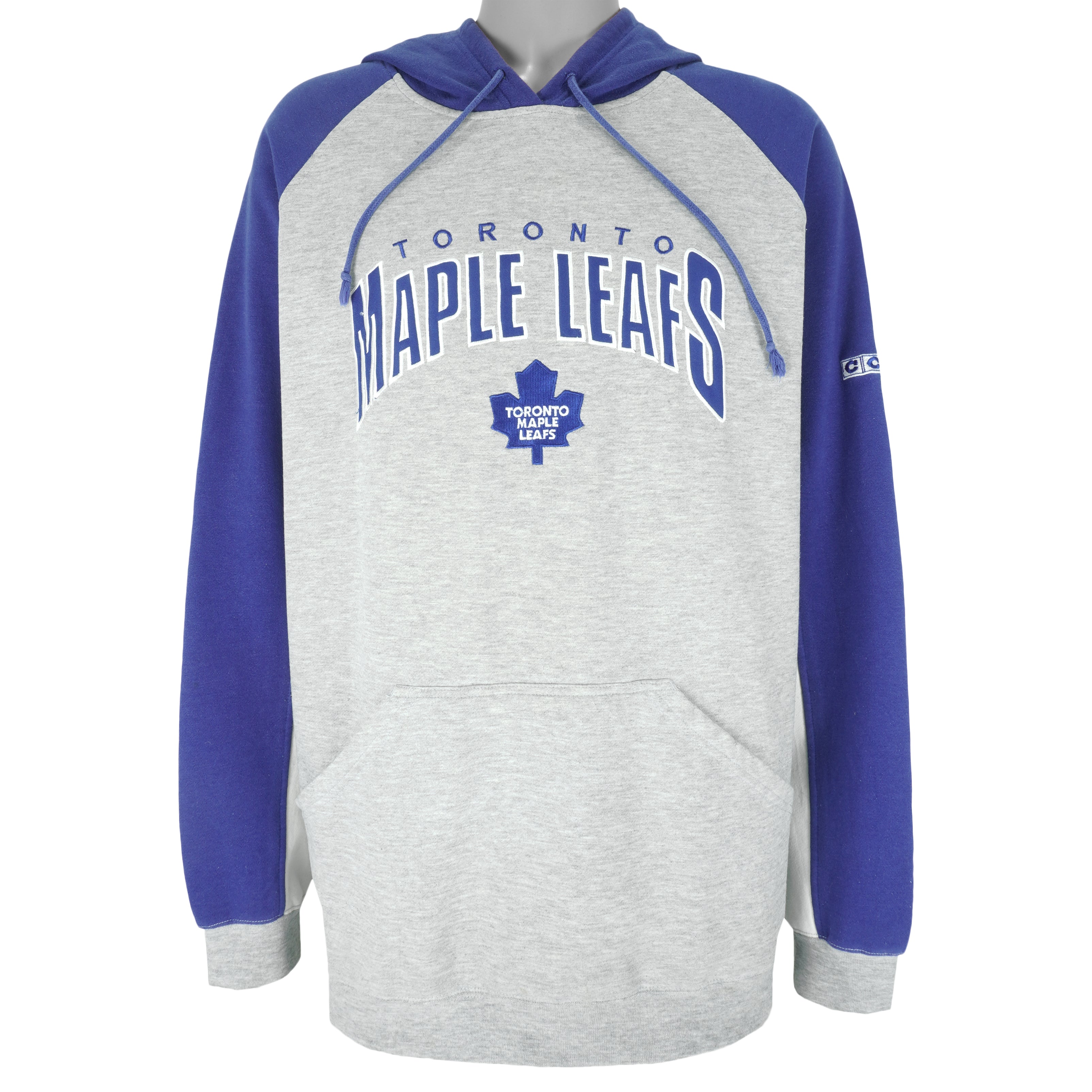 Vintage 90s Toronto Maple Leafs Hoodie - Trends Bedding