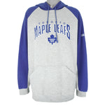 NHL (CCM) - Toronto Maple Leafs Hoodie Sweatshirt 1990s X-Large