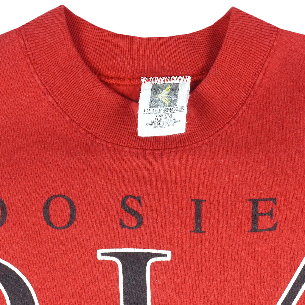 NCAA (Cliff Engle) - Indiana Hoosiers Spell-Out Crew Neck Sweatshirt 1990s Large Vintage Retro Football College