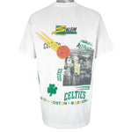 NBA (Salem) - Boston Celtics, Aerial Assault T-Shirt 1990s X-Large Vintage Retro