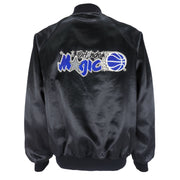 NBA (Chalk Line) - Orlando Magic Satin Jacket 1980s X-Large Vintage Retro Basketball