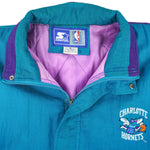 Starter - Charlotte Hornets Embroidered Jacket 1990s X-Large Vintage Retro Basketball