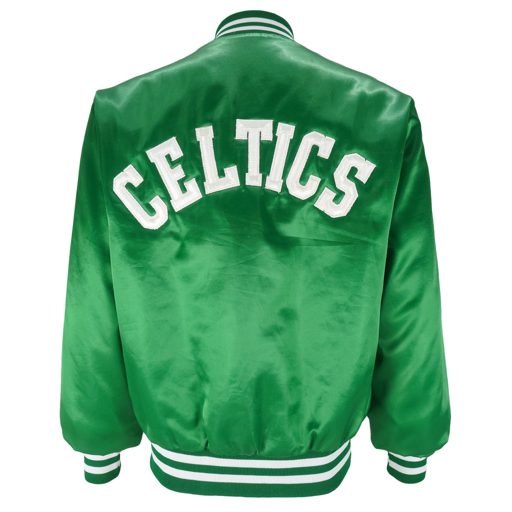 NBA (Swingster) - Boston Celtics Satin Jacket 1990s Large Vintage Retro Basketball