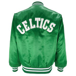 NBA (Swingster) - Boston Celtics Satin Jacket 1990s Large Vintage Retro Basketball